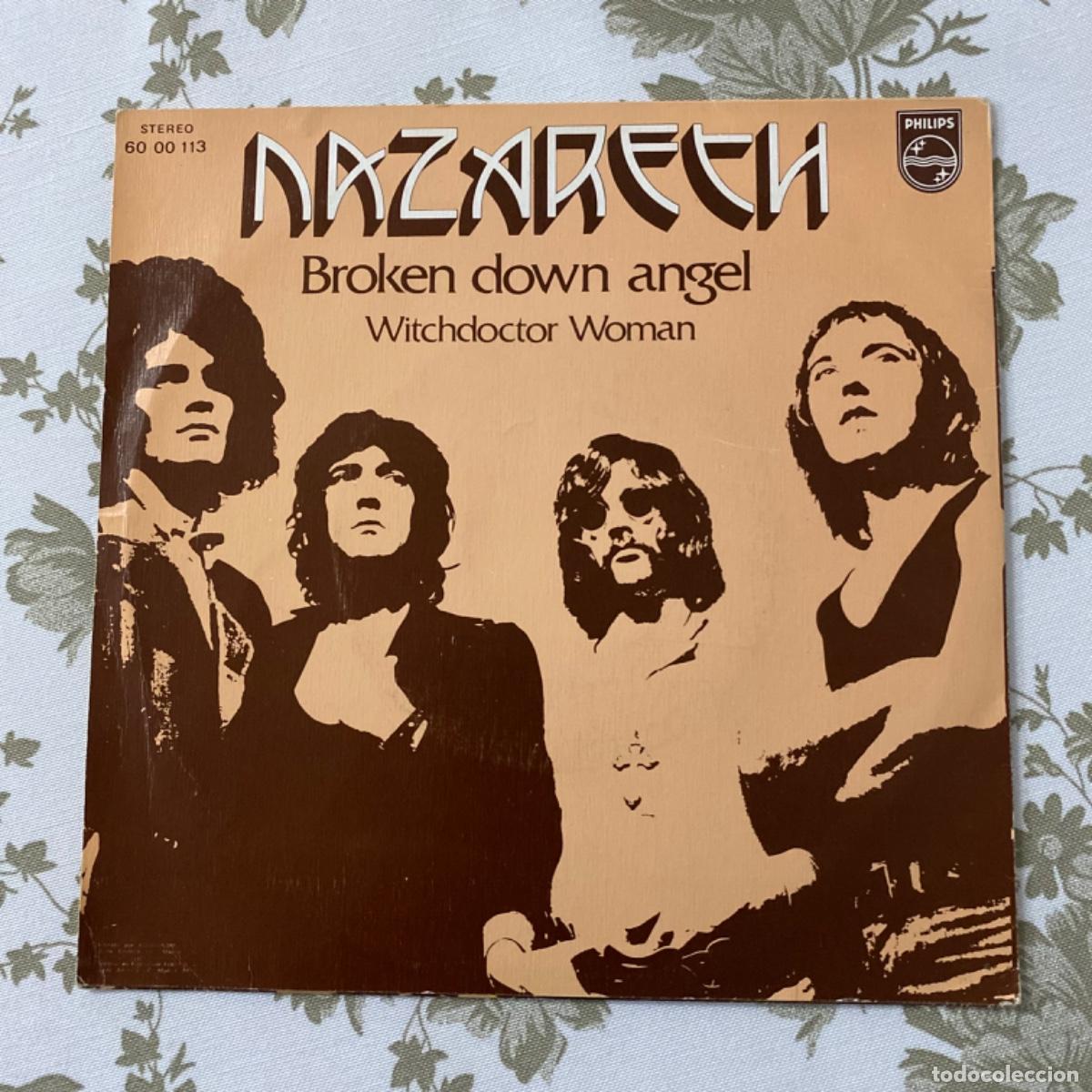 Discos de vinilo: NAZARETH BROKEN DOWN ANGEL - Foto 2