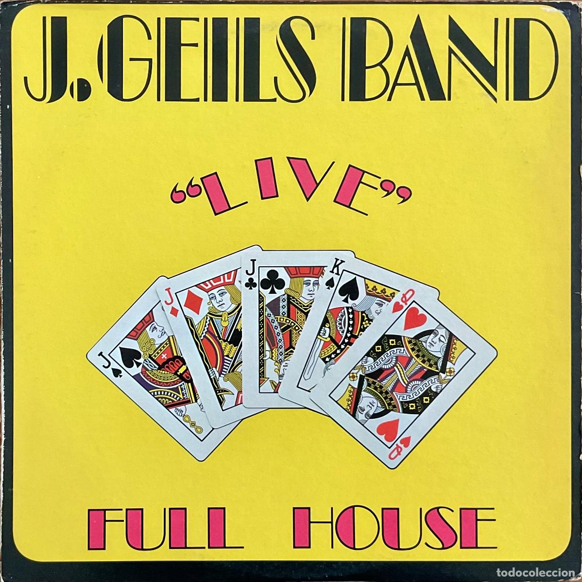 Discos de vinilo: J. GEILS BAND - &ldquo;LIVE&rdquo; FULL HOUSE - Foto 1