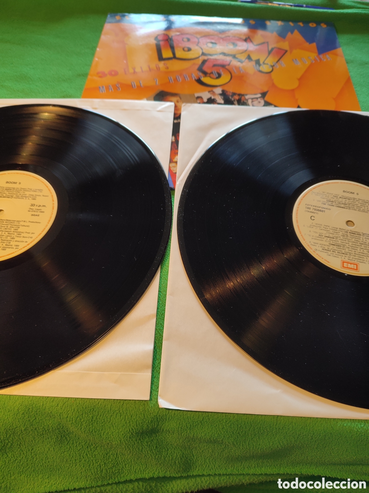 Discos de vinilo: Boom 5 - El disco de los &eacute;xitos 2 Lps - Foto 2