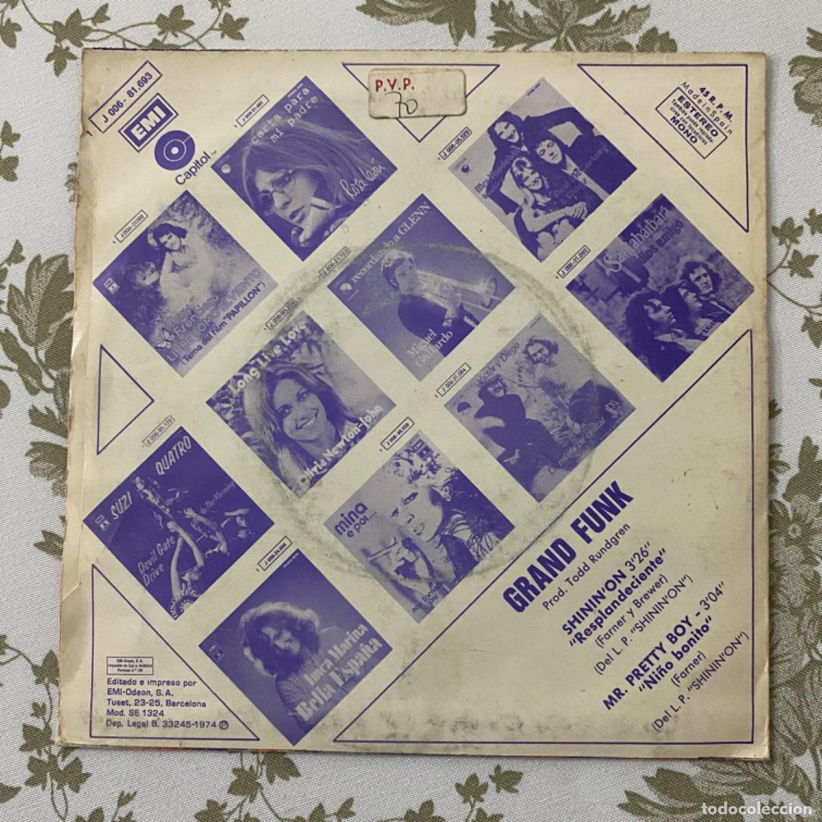 Discos de vinilo: GRAND FUNK SHININ ON - Foto 2