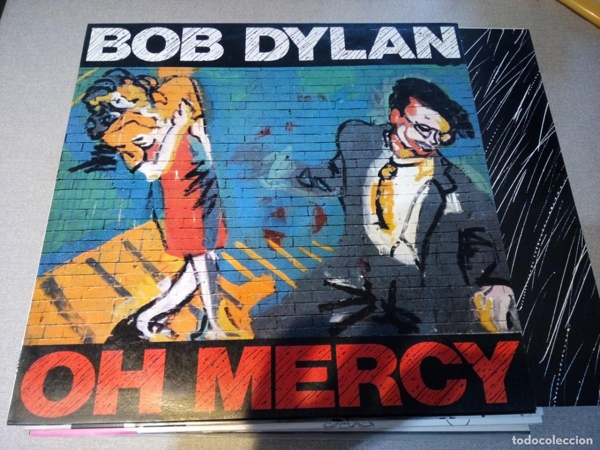 Discos de vinilo: Bob Dylan &lrm;&ndash; Oh Mercy LP SPAIN 1989 - Foto 1