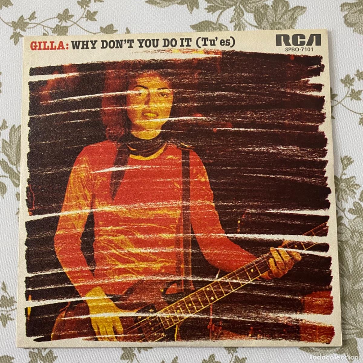 Discos de vinilo: GILLA WHY DON&rsquo;T YOU DO IT - Foto 1