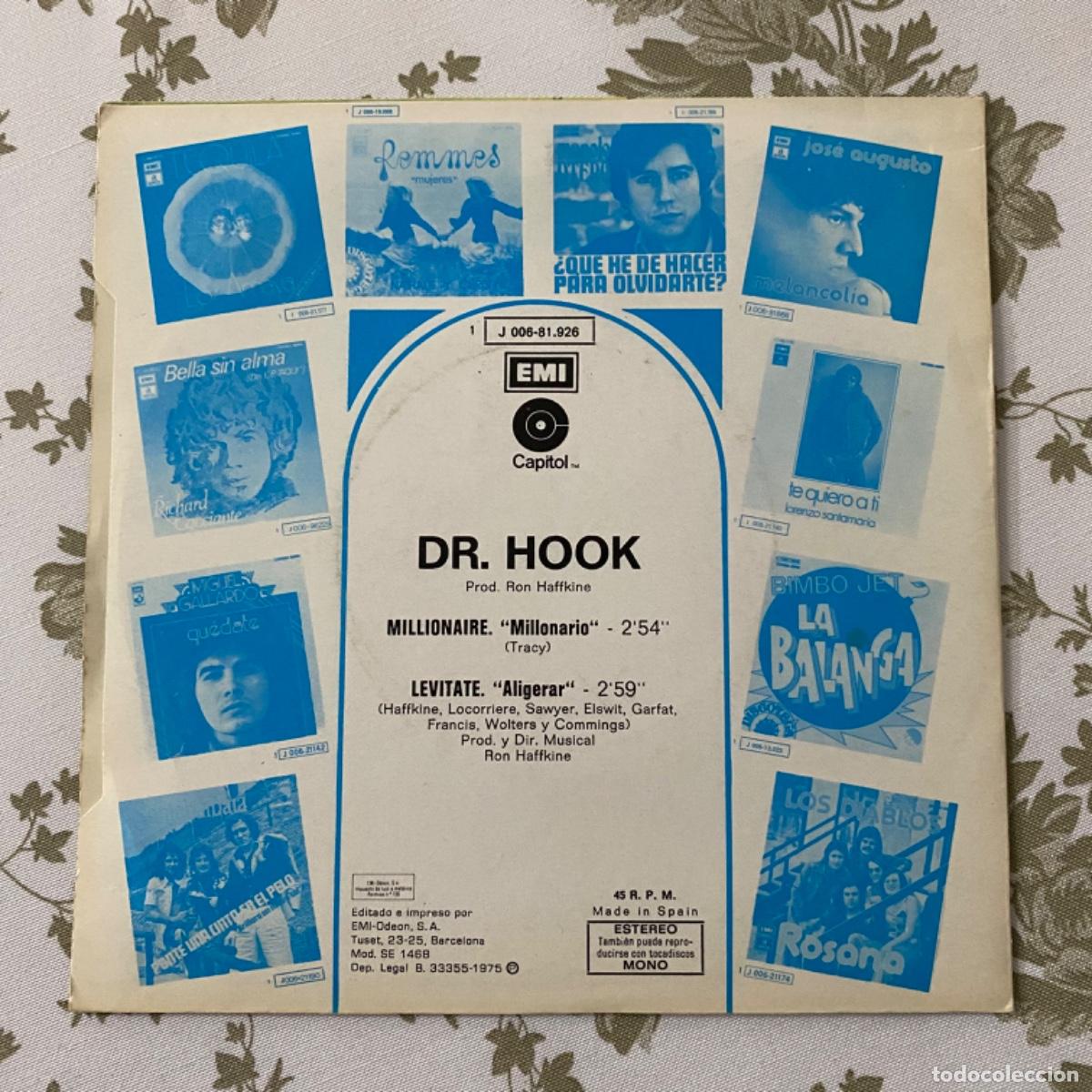 Discos de vinilo: DR HOOK MILLONARIO&hellip;&hellip;&hellip;.. - Foto 2