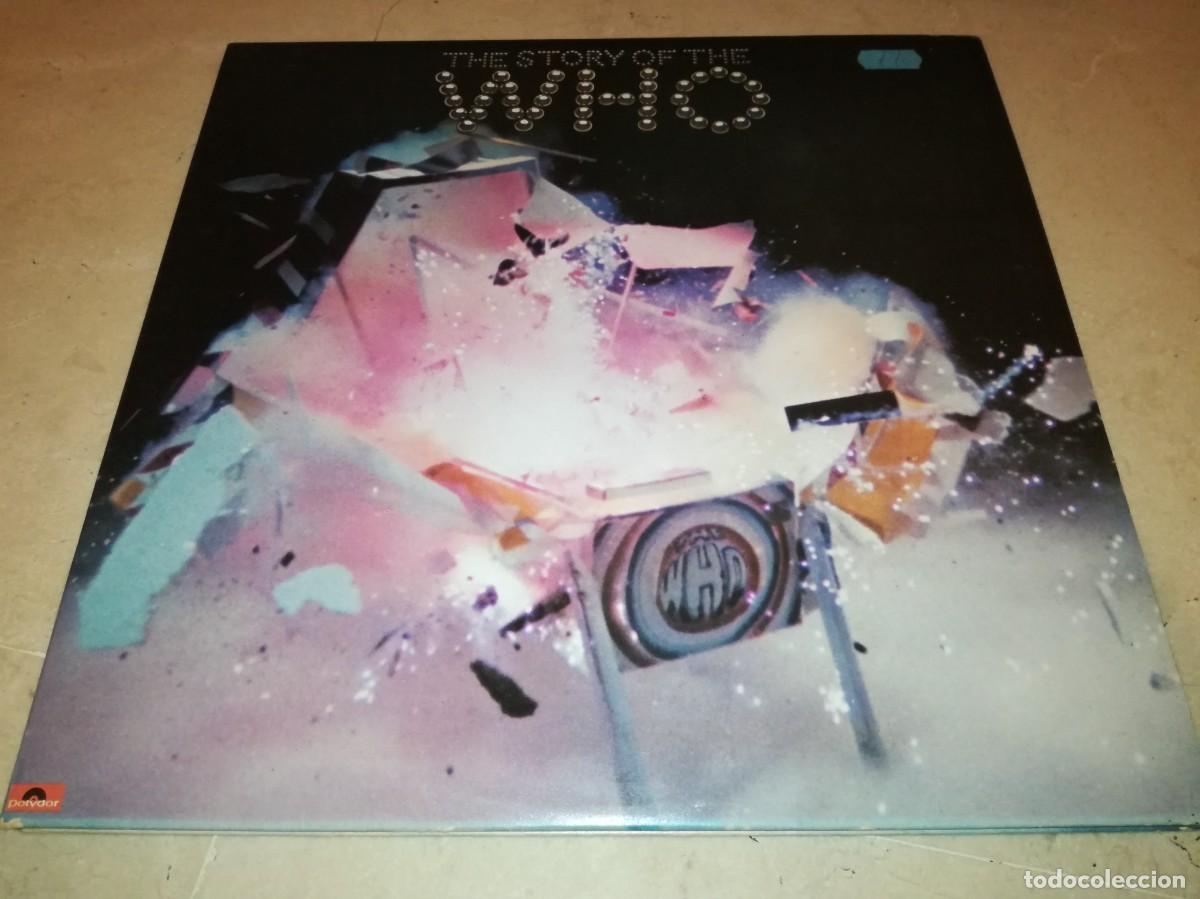 Discos de vinilo: THE WHO-THE STORY OF THE WHO-DOBLE LP CON LIBRETO-EDICI&Oacute;N ORIGINAL INGLESA UK