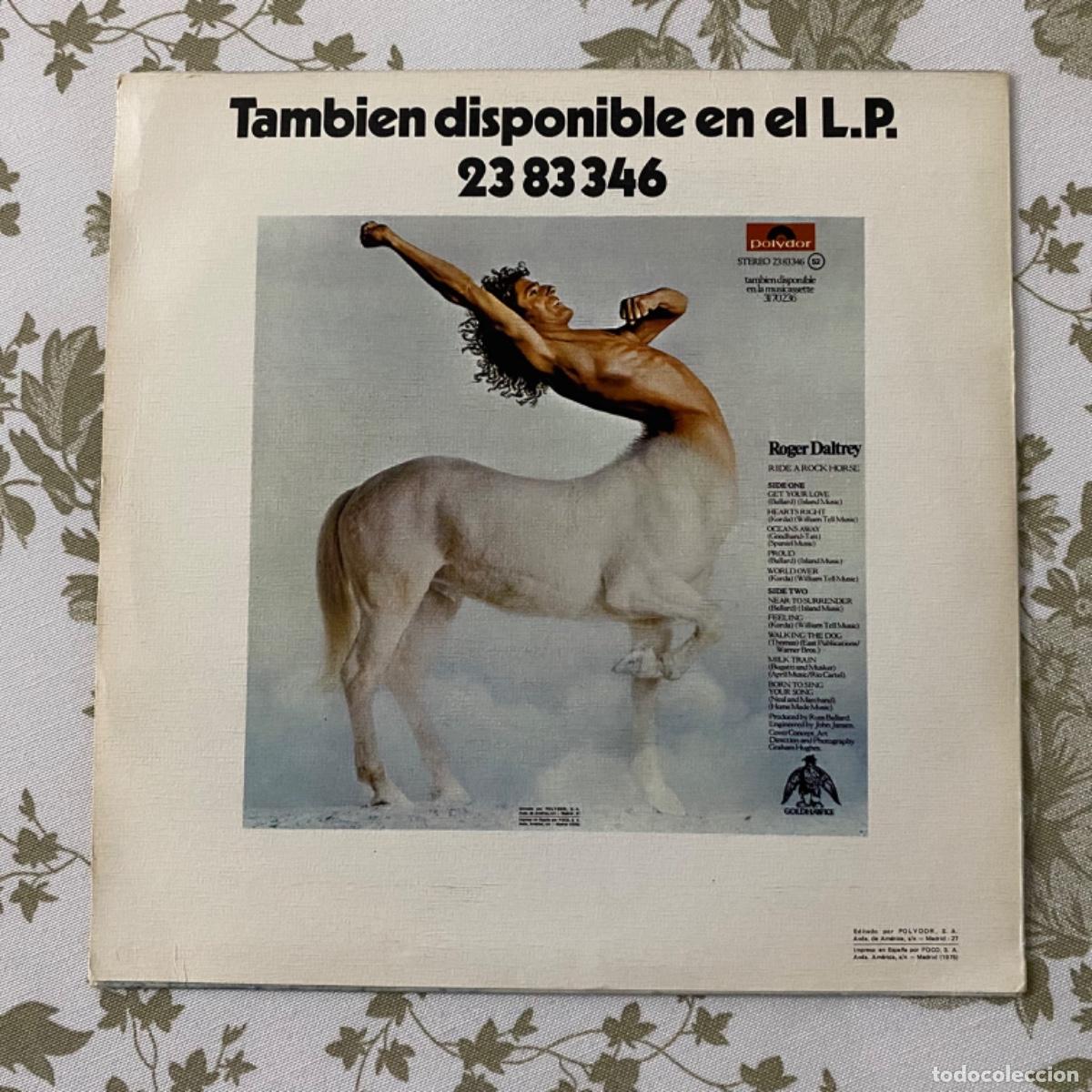 Discos de vinilo: ROGER DALTREY WALKING THE DOG - Foto 3