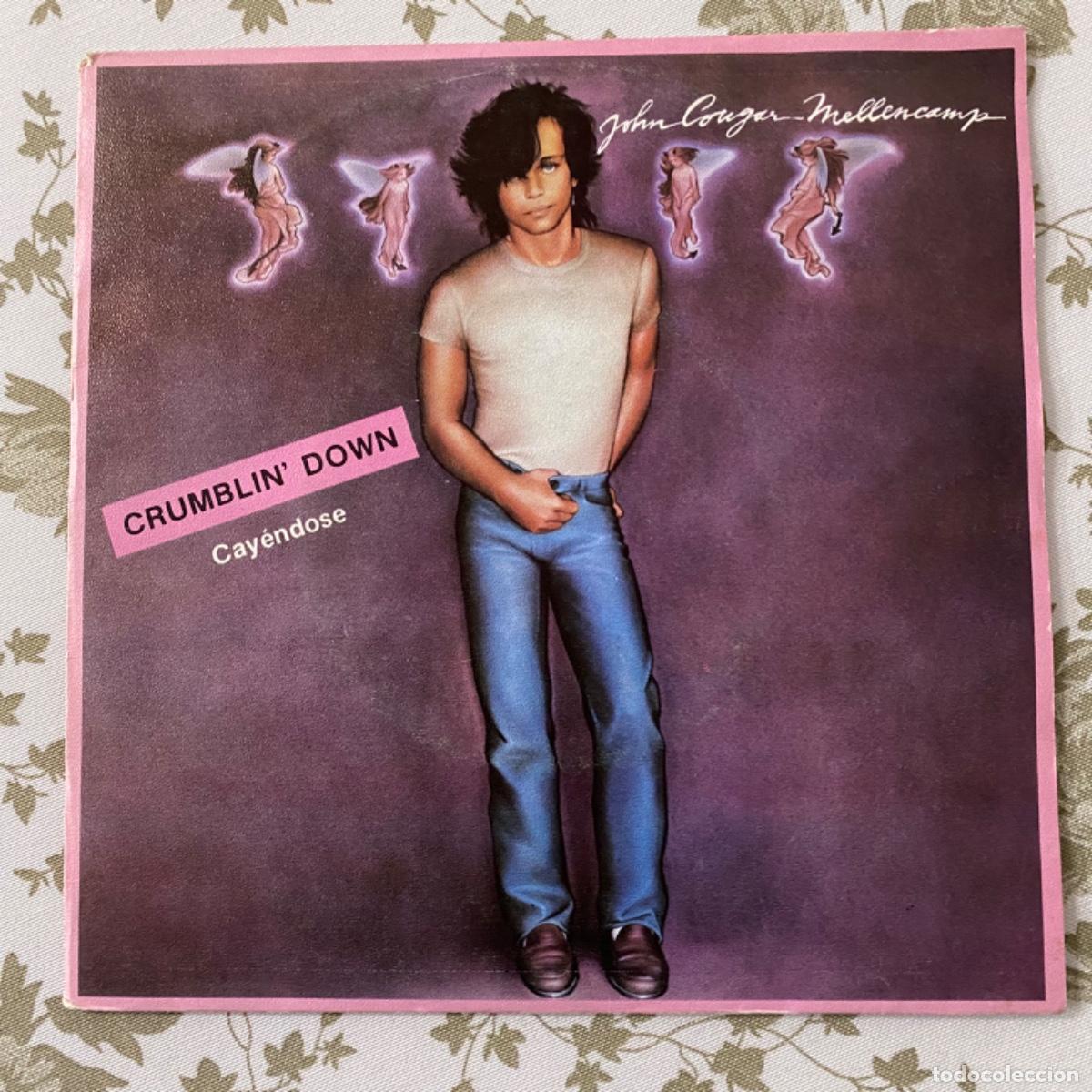 Discos de vinilo: JOHN COUGAR CRUMBLIN&rsquo; DOWN - Foto 1