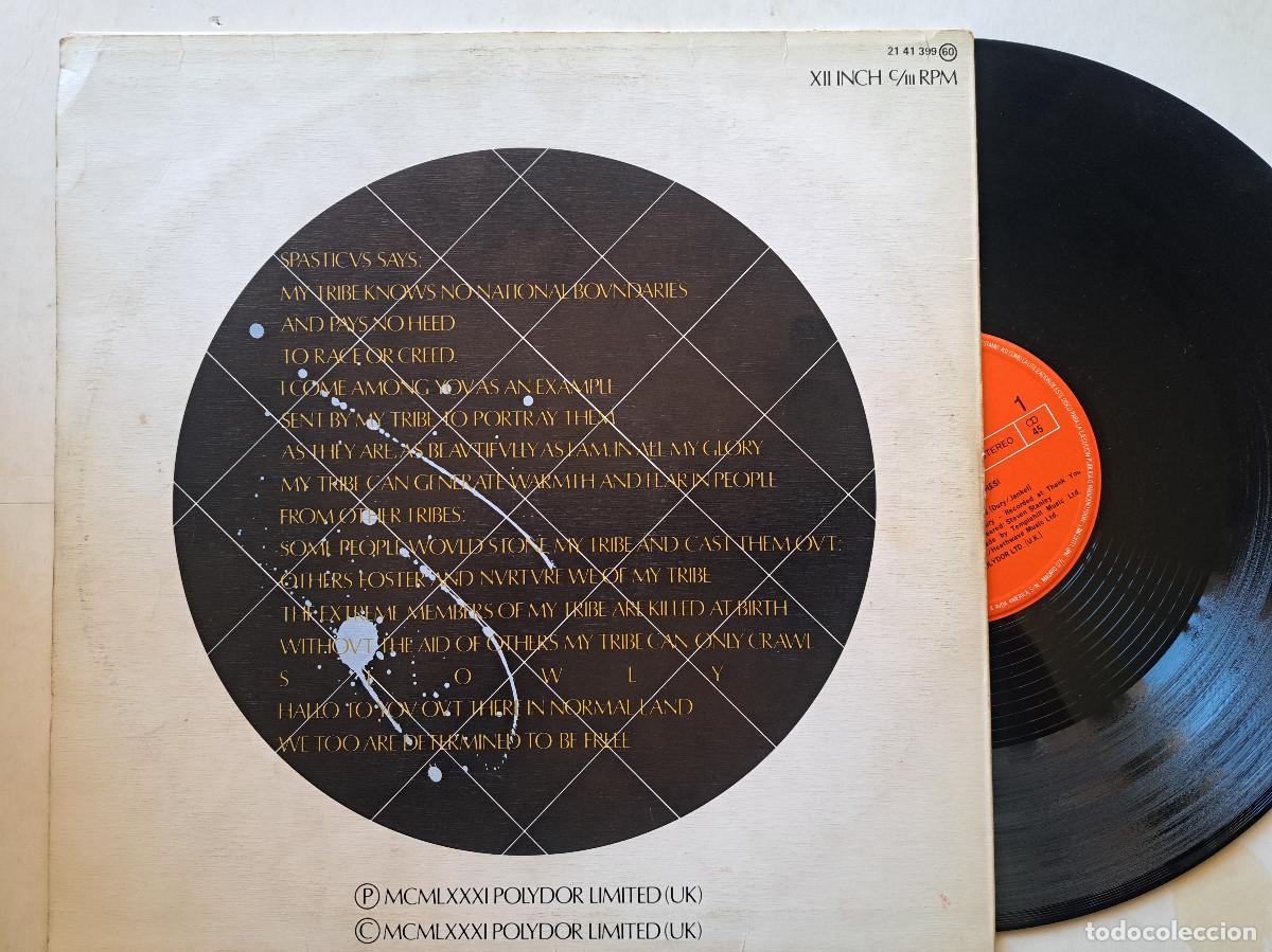 Discos de vinilo: lp Ian Dury &lrm;&ndash; Spasticus Autisticus MAXI 1981 - Foto 2