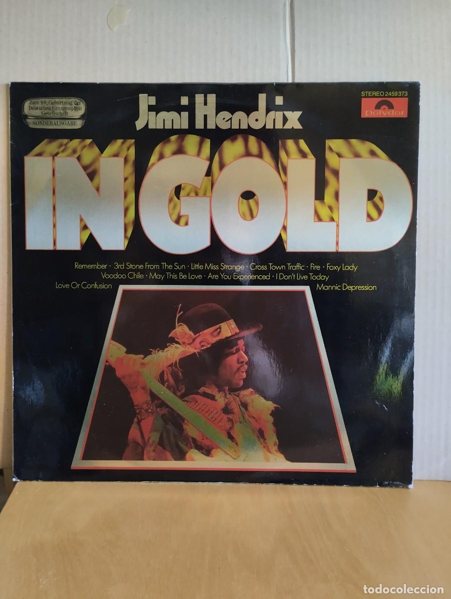 Discos de vinilo: JIMI HENDRIX ----- IN GOLD - Foto 1