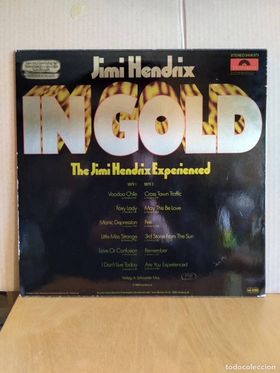 Discos de vinilo: JIMI HENDRIX ----- IN GOLD - Foto 2