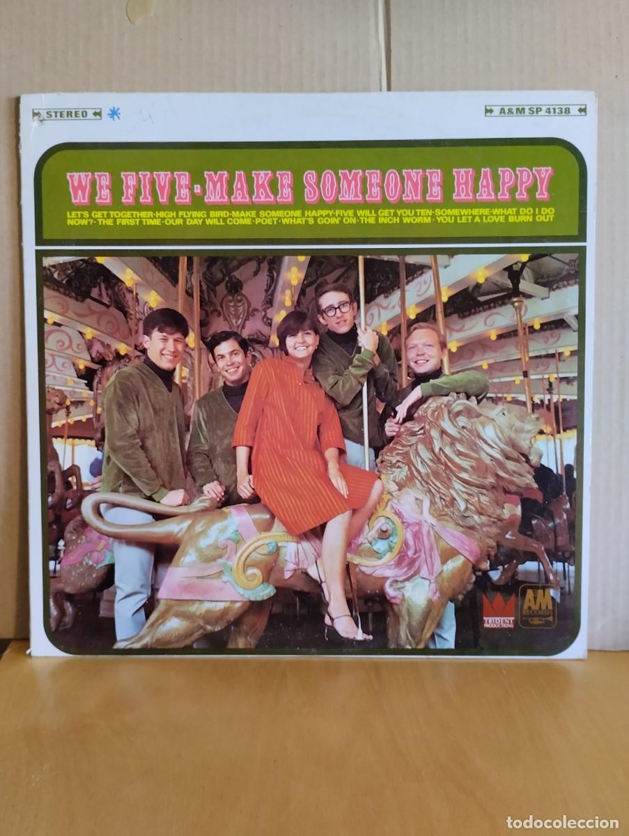 Discos de vinilo: WE FIVE ---- MAKE SOMEONE HAPPY - Foto 1