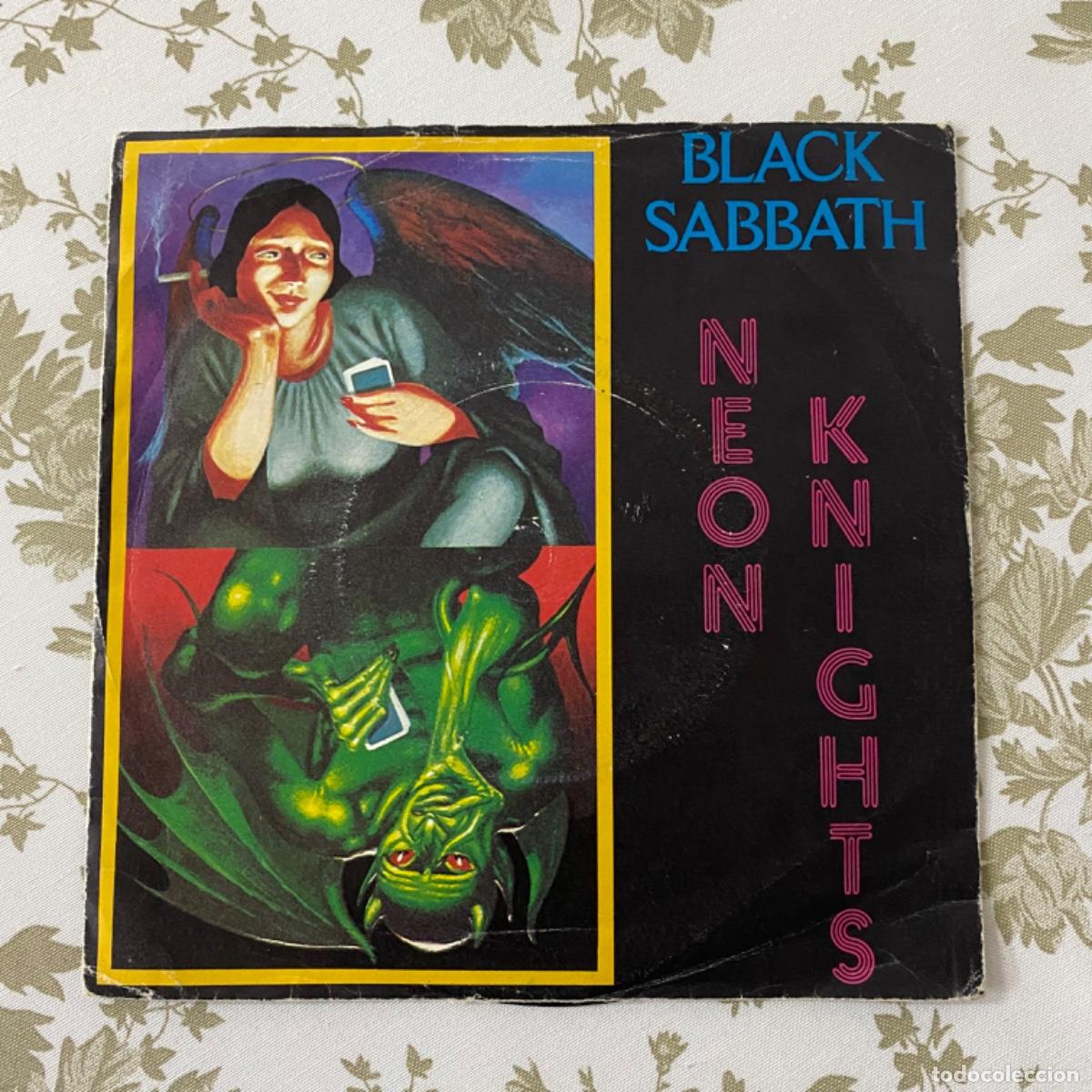 Discos de vinilo: BLACK SABBATH NEON KNIGHTS - Foto 1