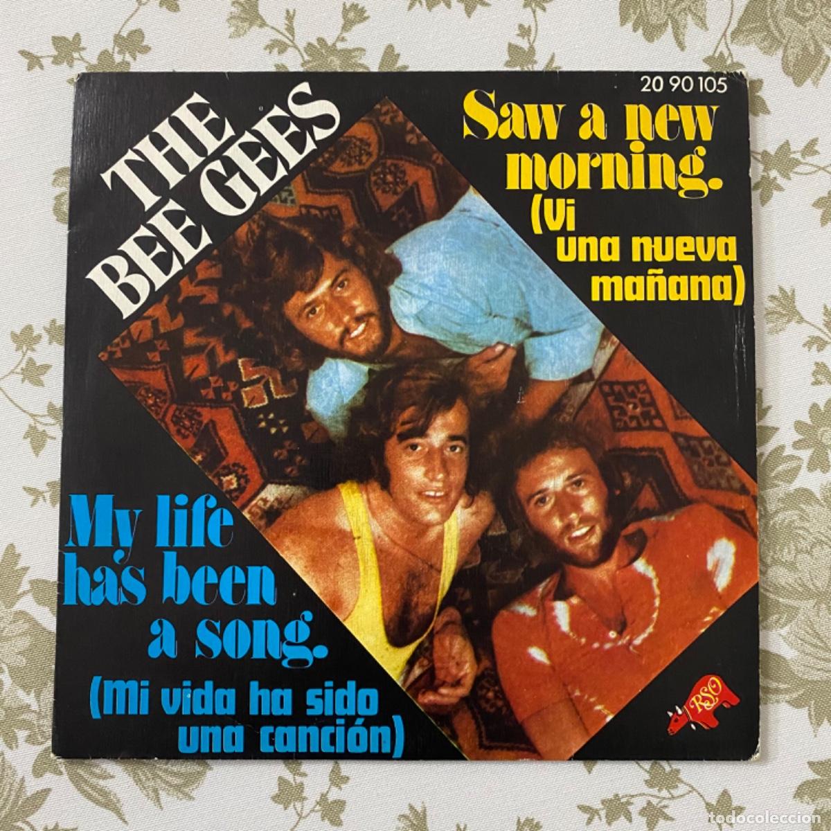 Discos de vinilo: BEE GEES SAW A NEW MORNING - Foto 1