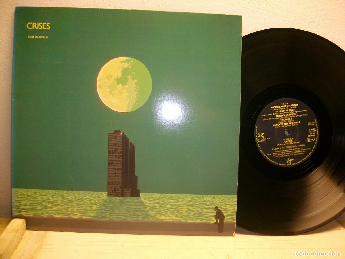 Discos de vinilo: MIKE OLDFIELD &ndash; CRISES LP 1983 WESTERN GERMANY - Foto 1