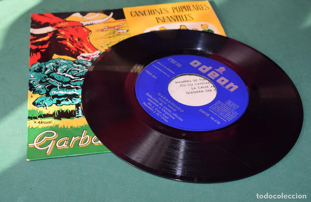 Discos de vinilo: GARBANCITO - SINGLE CUENTO - Foto 4