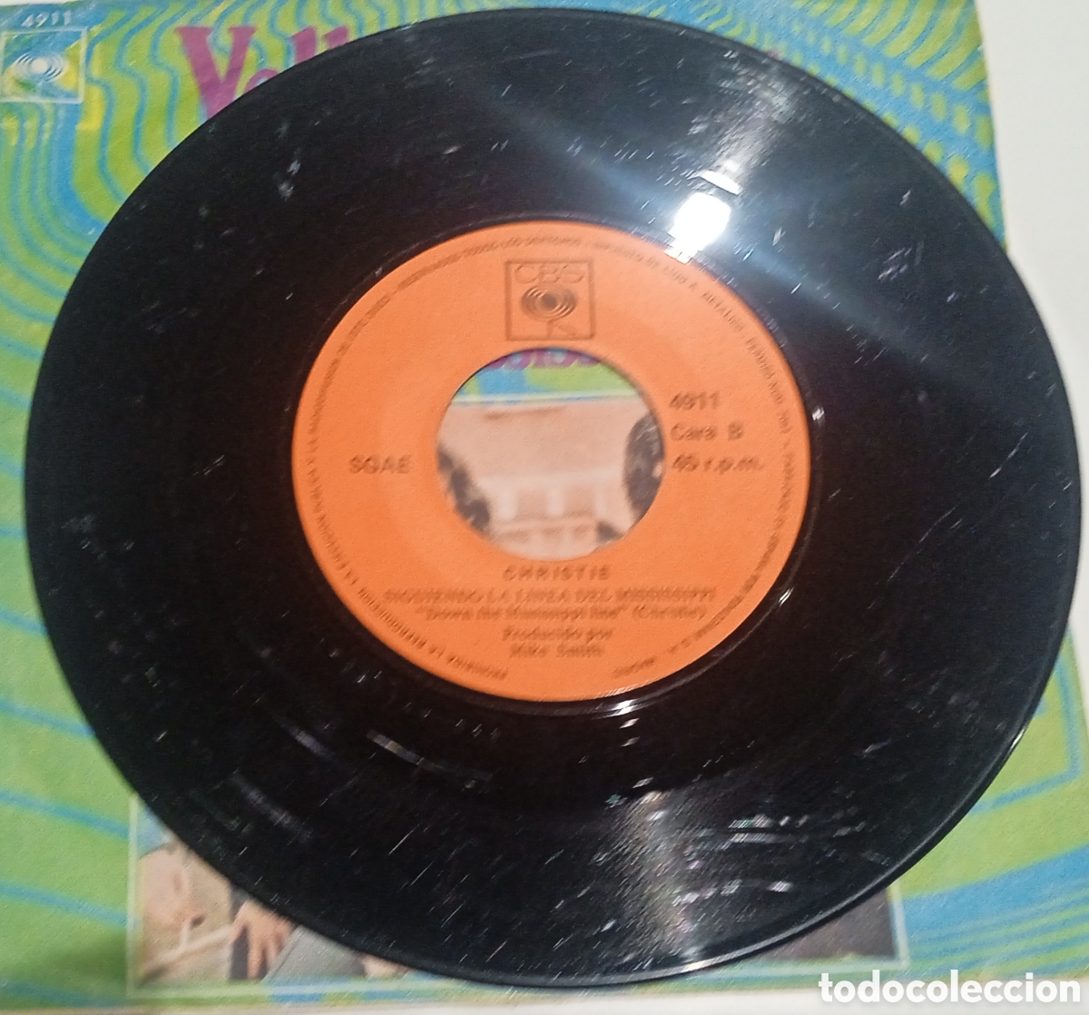Discos de vinilo: CHRISTIE - Yellow river (1970) single - Foto 4