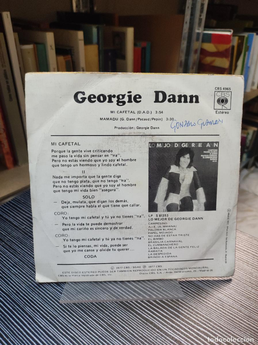 Discos de vinilo: Georgie Dann &ndash; Mi Cafetal - Foto 2
