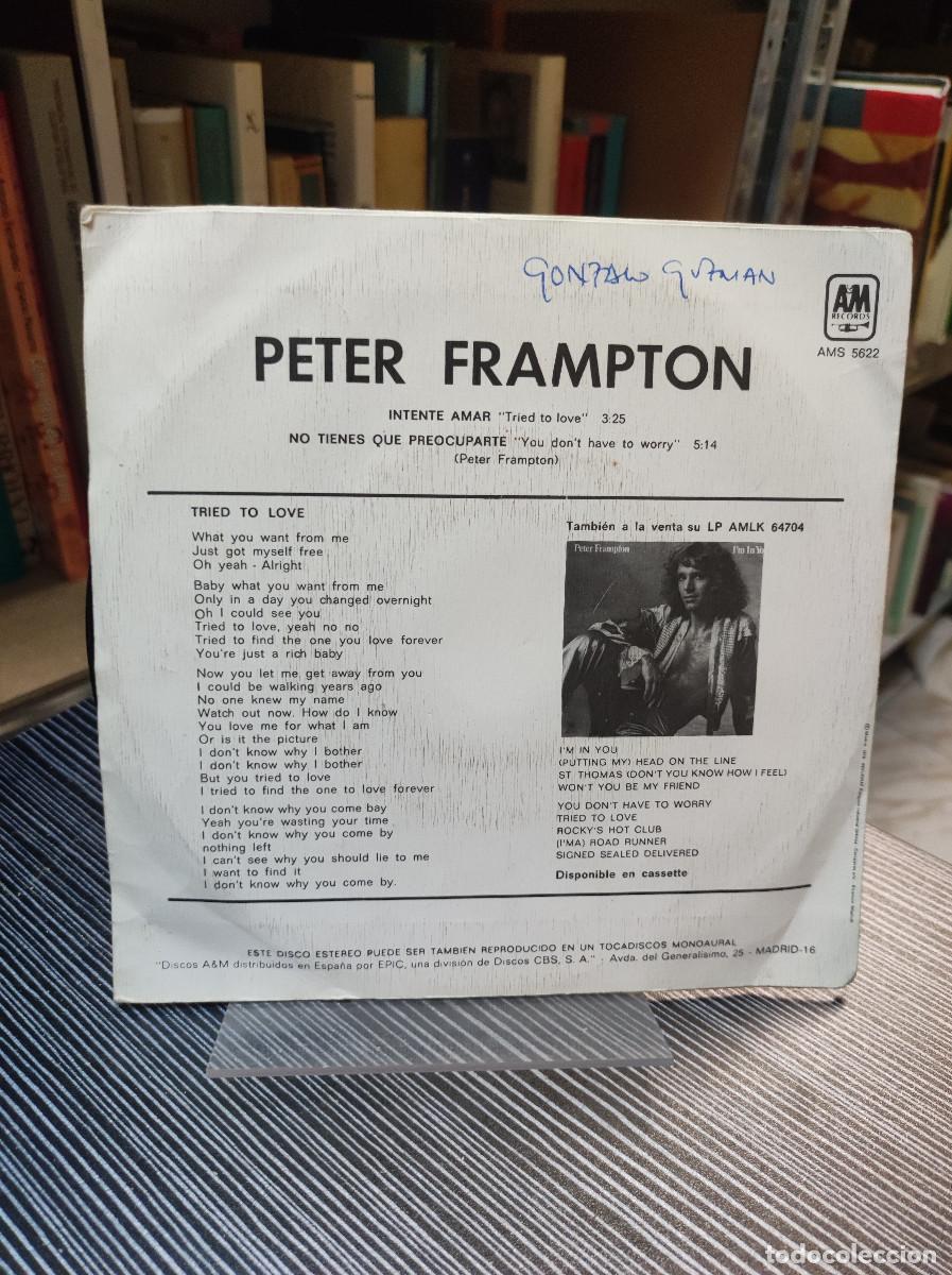Discos de vinilo: Peter Frampton &ndash; Intente Amar - Foto 2