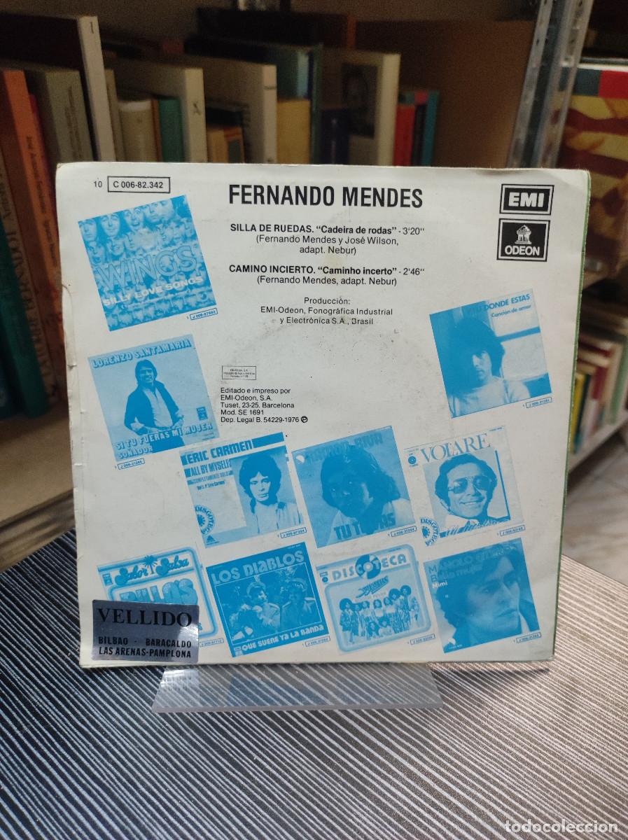 Discos de vinilo: Fernando Mendes &ndash; Silla De Ruedas - Foto 2