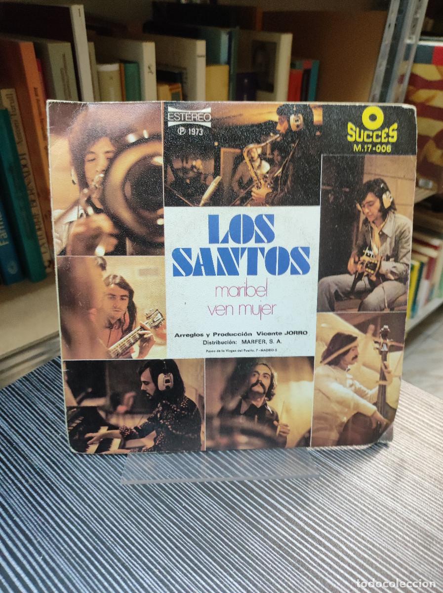 Discos de vinilo: Los Santos &ndash; Maribel / Ven Mujer - Foto 1