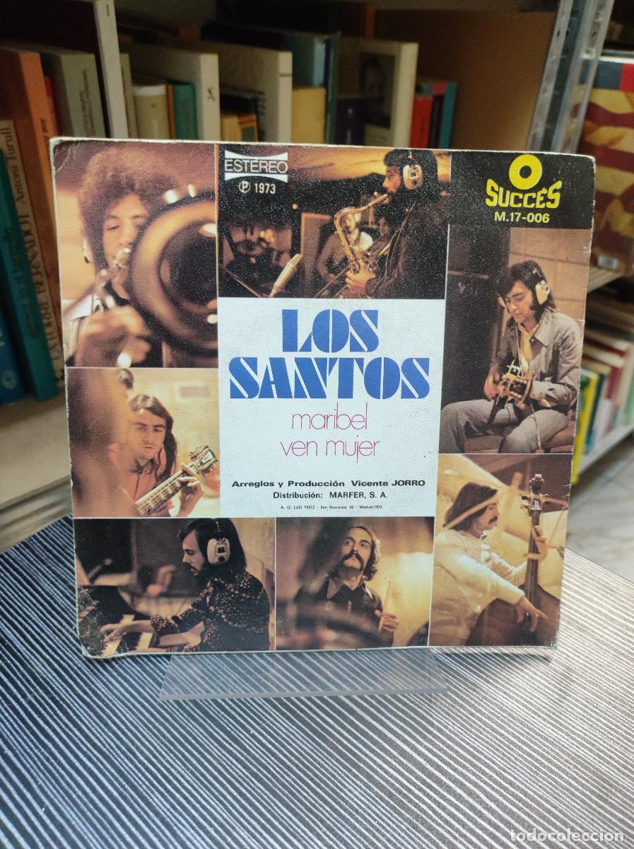 Discos de vinilo: Los Santos &ndash; Maribel / Ven Mujer - Foto 2