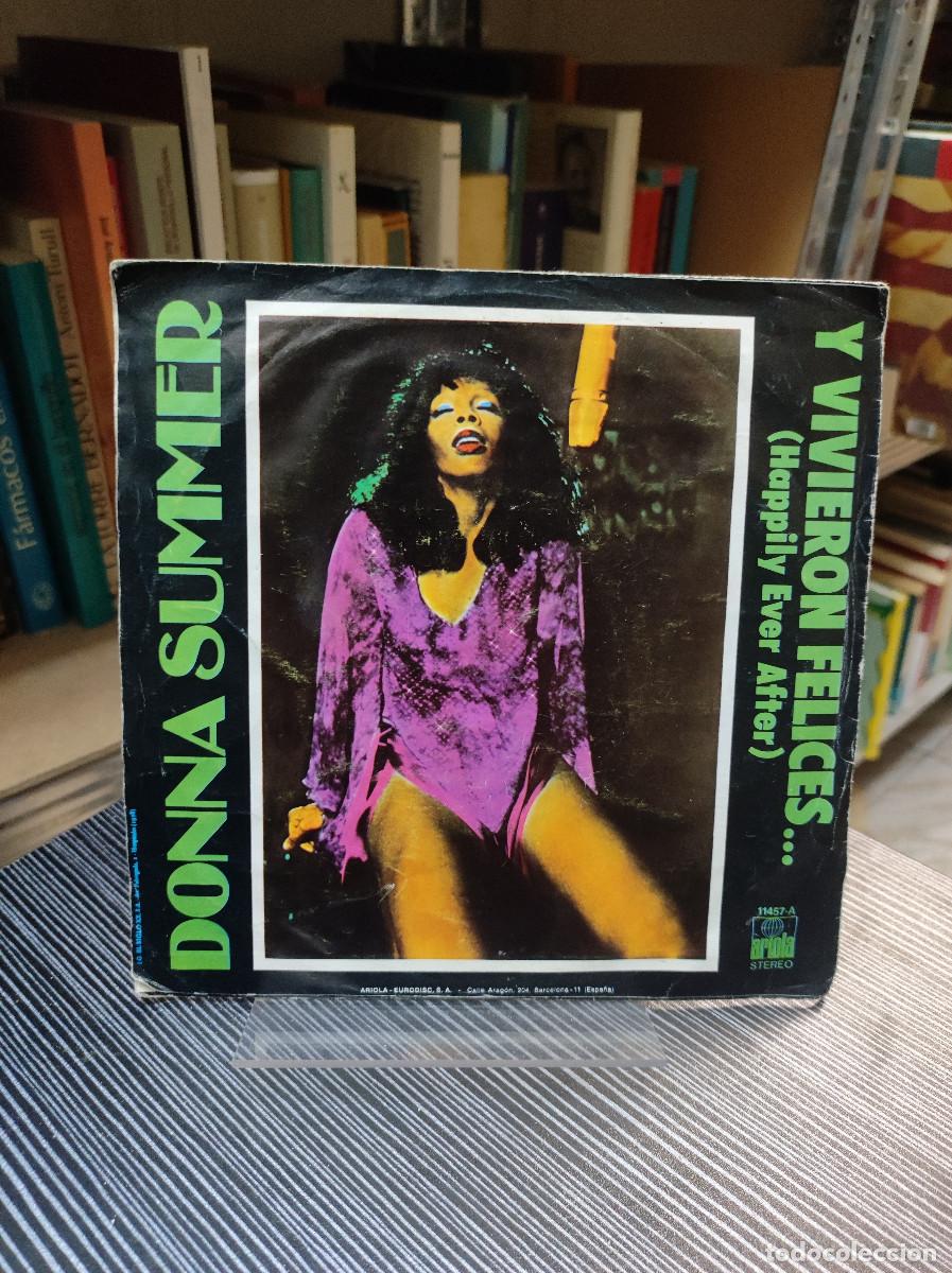 Discos de vinilo: Donna Summer &ndash; Rumor En La Ciudad = Rumour Has It - Foto 2
