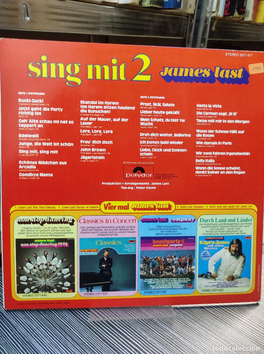 Discos de vinilo: James Last &ndash; Sing Mit 2 - Foto 2