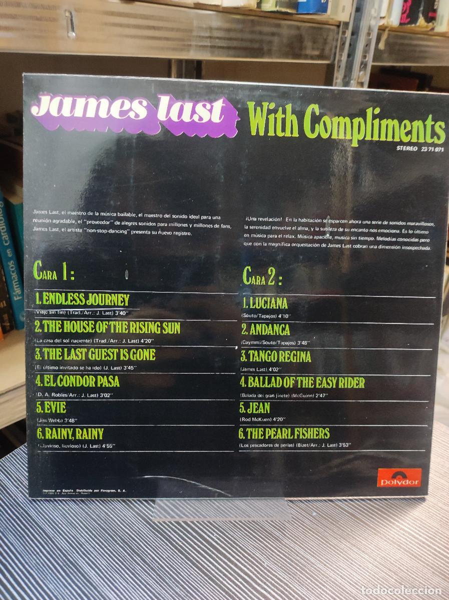 Discos de vinilo: James Last &ndash; With Compliments - Foto 2