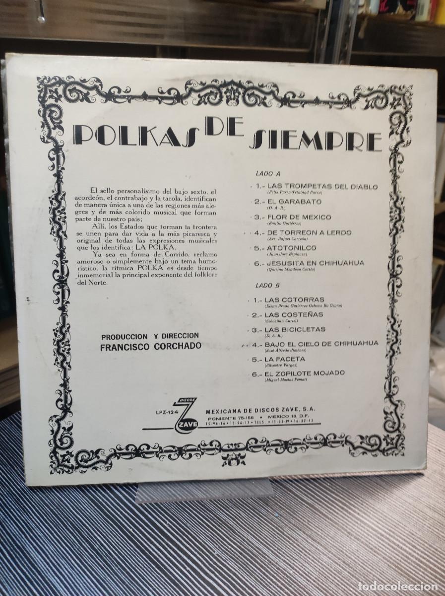 Discos de vinilo: POLKAS DE SIEMPRE MARIACHI MEXICO - Foto 2