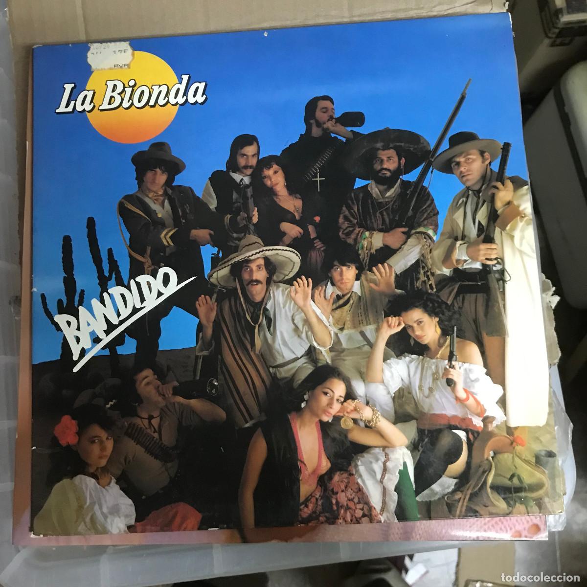 Discos de vinilo: LA BIONDA - BANDIDO - LP HISPAVOX 1979 - Foto 1