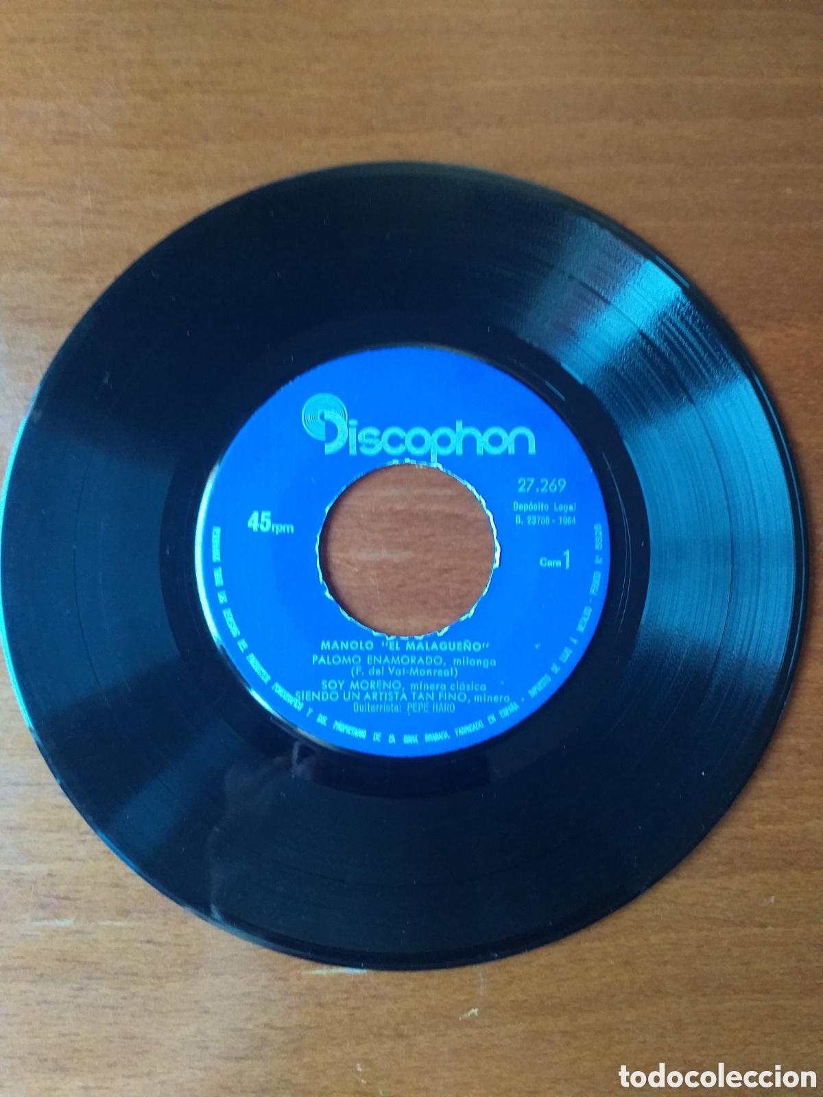 Discos de vinilo: VINILO EP MANOLO EL MALAGUE&Ntilde;O - Foto 3