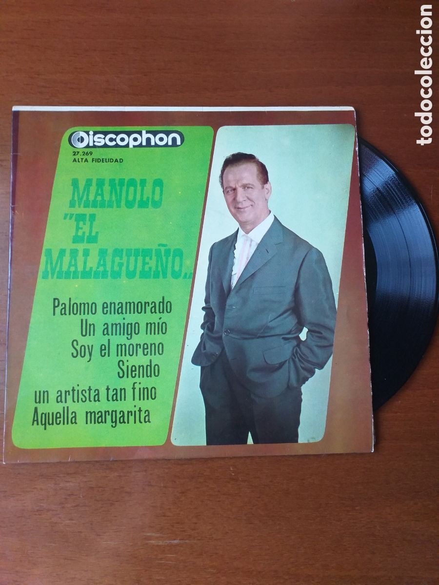 Discos de vinilo: VINILO EP MANOLO EL MALAGUE&Ntilde;O - Foto 1