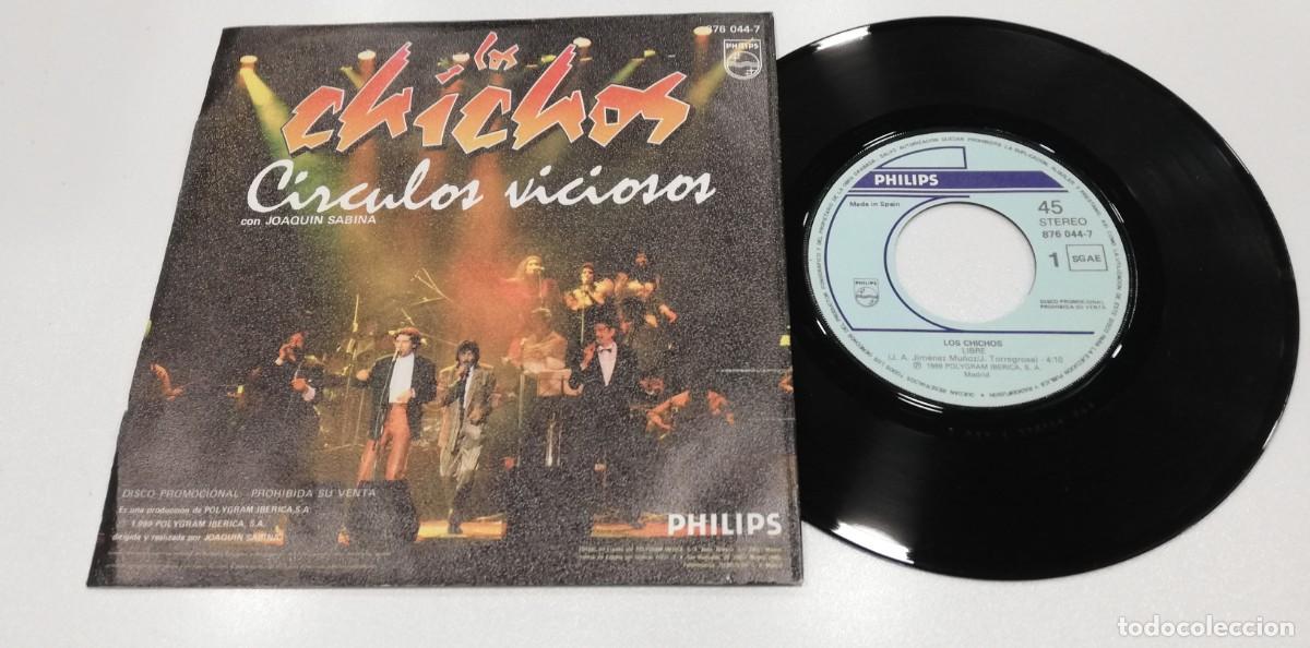 Discos de vinilo: SCO64-Los Chichos - Libre (7&rdquo;, Single, Promo) - Foto 2
