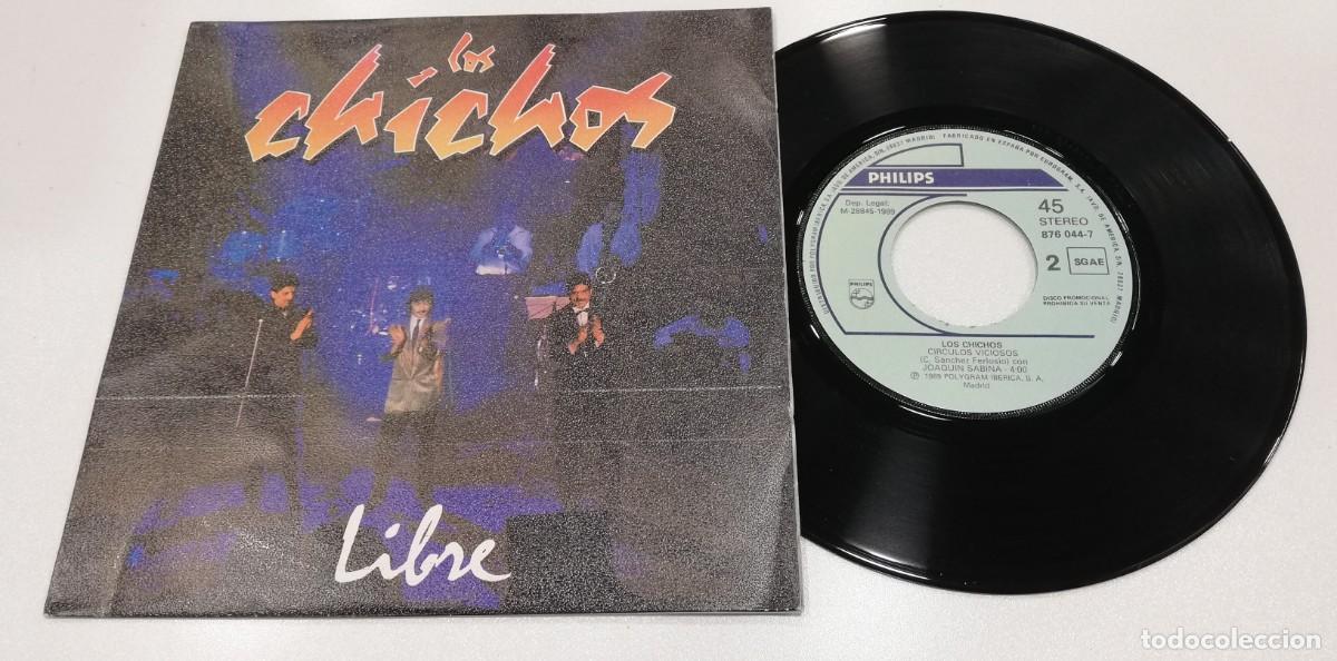 Discos de vinilo: SCO64-Los Chichos - Libre (7&rdquo;, Single, Promo) - Foto 1