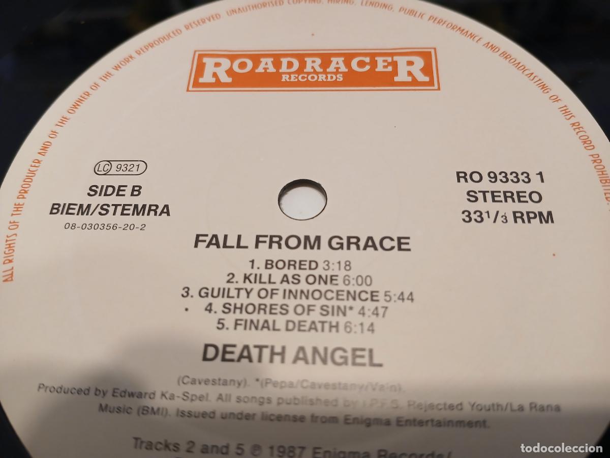 Discos de vinilo: DEATH ANGEL -FALL FROM GRACE- (1990) LP DISCO VINILO - Foto 2