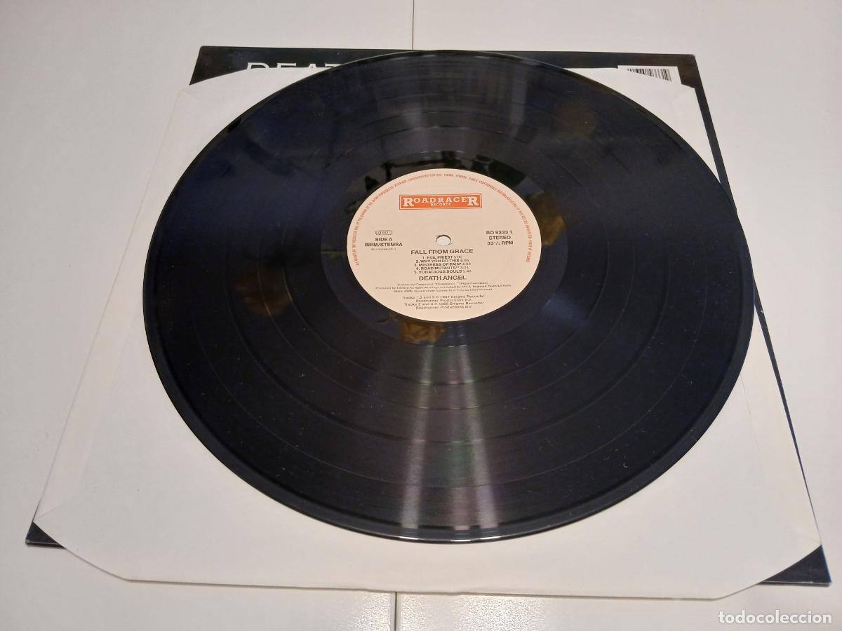 Discos de vinilo: DEATH ANGEL -FALL FROM GRACE- (1990) LP DISCO VINILO - Foto 4