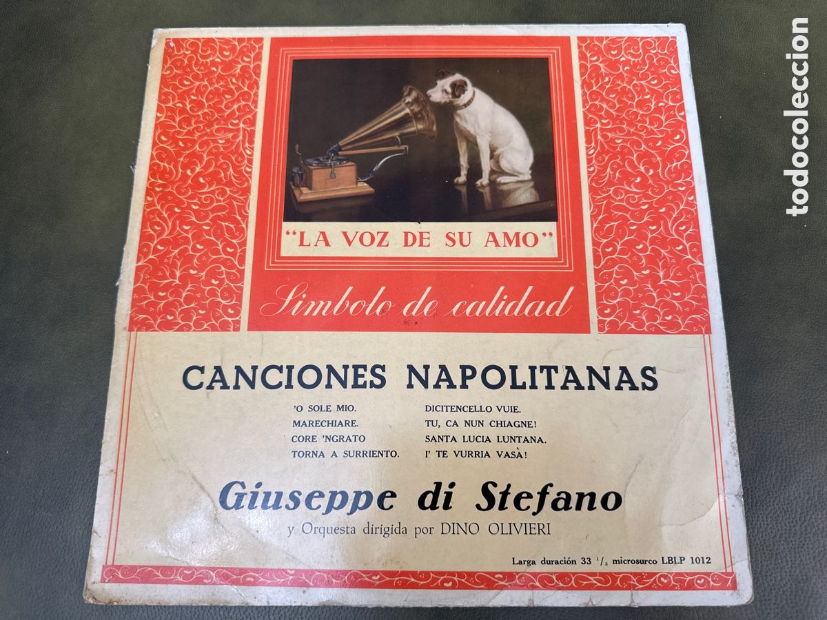 Discos de vinilo: 10&acute;. CACIONES NAPOLITANAS. GIUSEPPE DI STEFANO - Foto 7