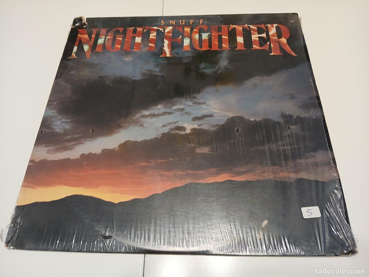 Discos de vinilo: SNUFF -NIGHT FIGHTER- (1983) LP DISCO VINILO - Foto 1
