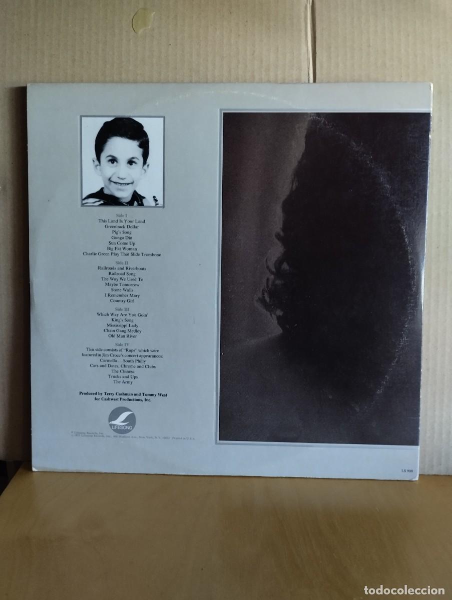 Discos de vinilo: JIM CROCE ----- THE FACES I&acute;VE BEEN - Foto 2