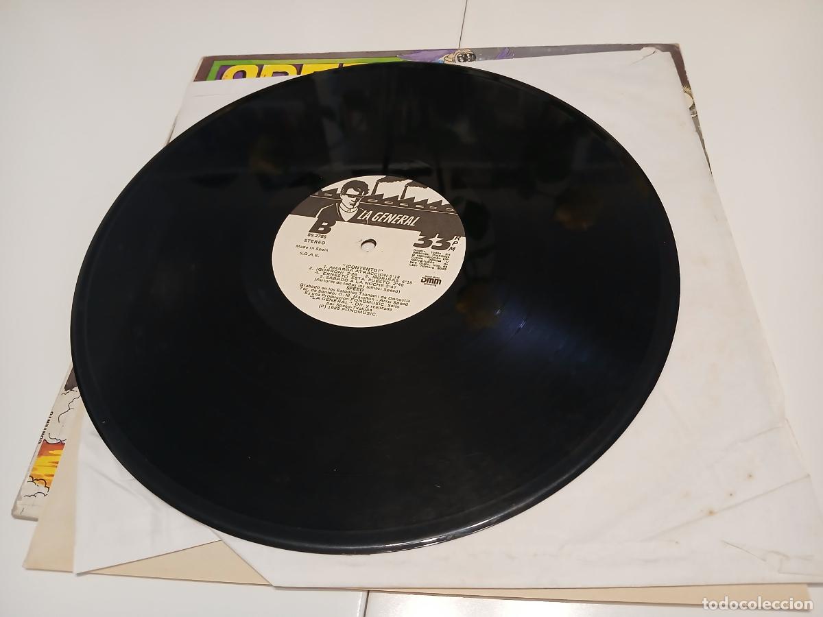 Discos de vinilo: SPEED -CONTENTO- (1989) LP DISCO VINILO - Foto 4