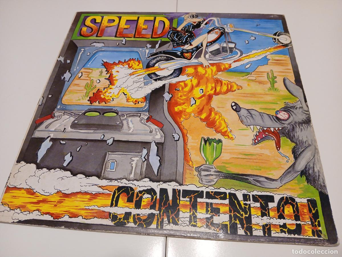 Discos de vinilo: SPEED -CONTENTO- (1989) LP DISCO VINILO - Foto 1