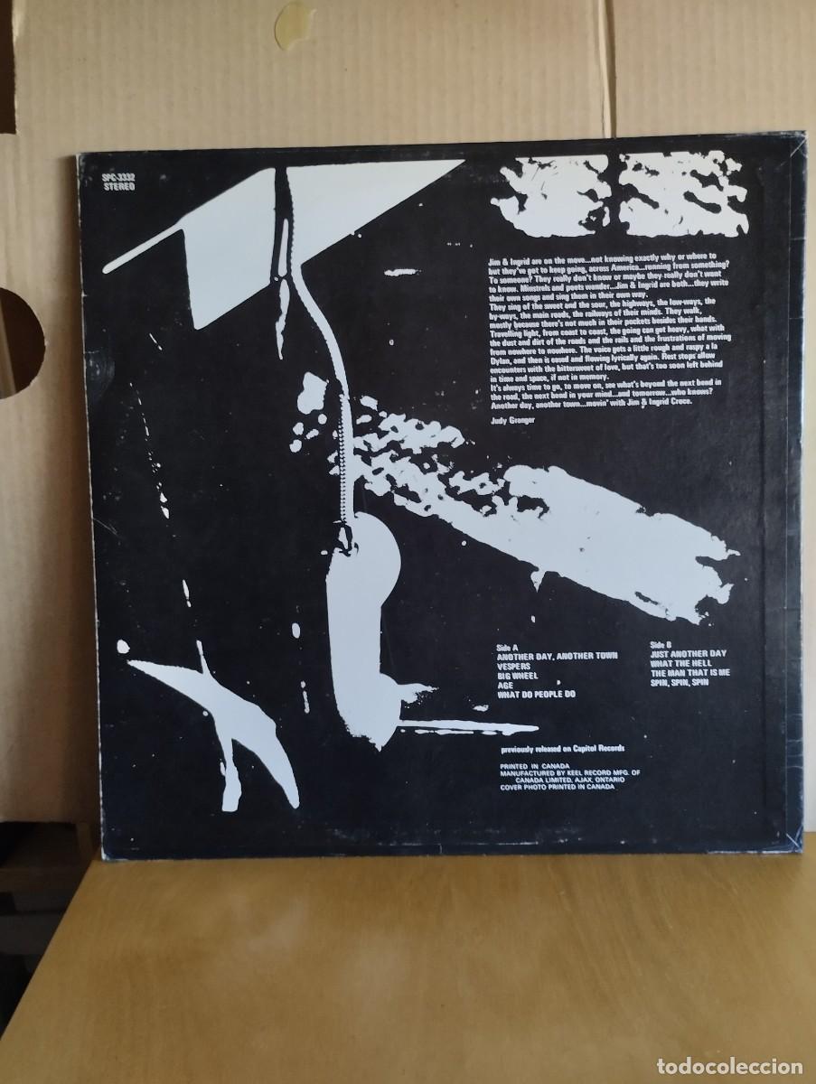 Discos de vinilo: JIM CROCE & INGRID CROCE ----- ANOTHER DAY, ANOTHER TOWN - Foto 2