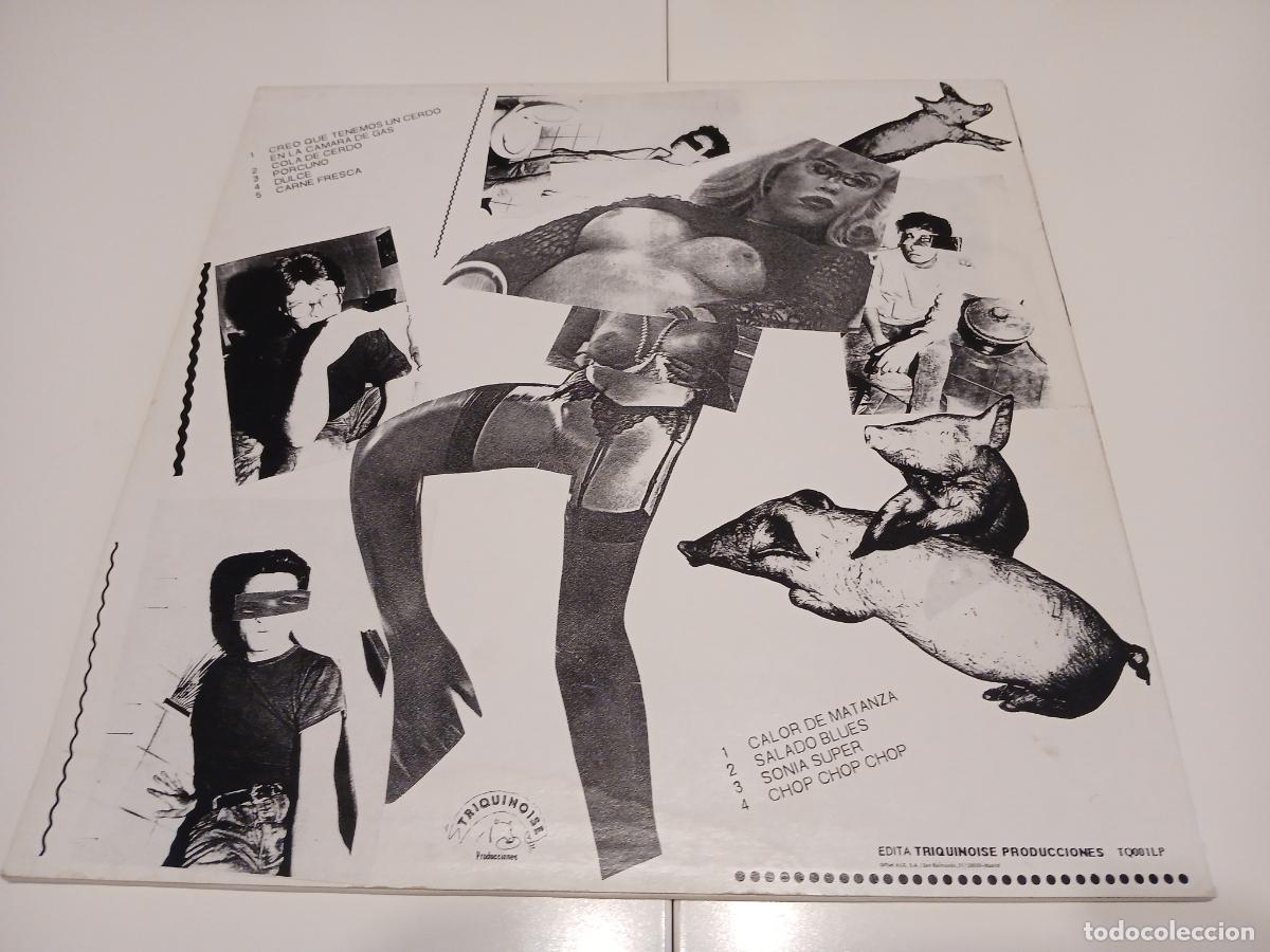 Discos de vinilo: CERDOS -CERDOS- (1990) LP DISCO VINILO - Foto 2
