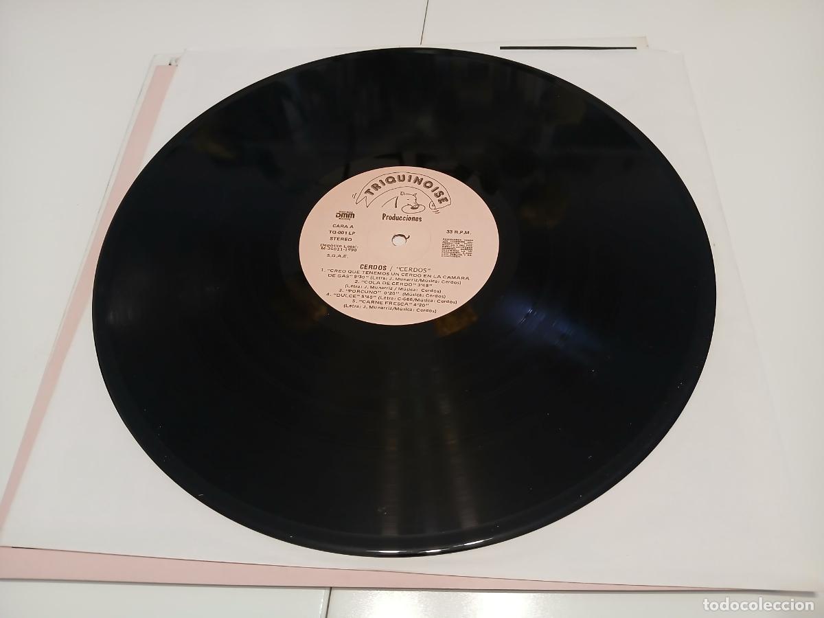 Discos de vinilo: CERDOS -CERDOS- (1990) LP DISCO VINILO - Foto 7