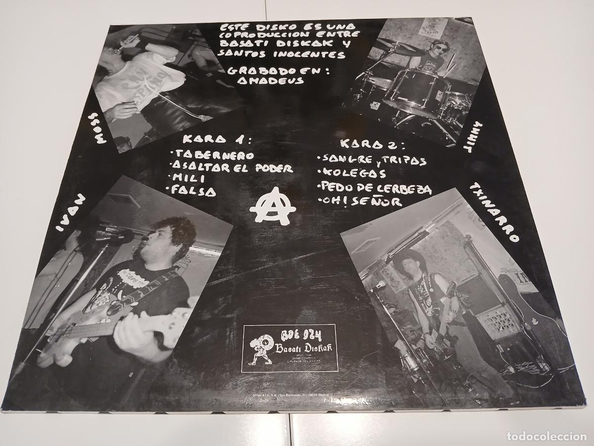 Discos de vinilo: SANTOS INOCENTES -ARS GRATIA PODER- (1992) LP DISCO VINILO - Foto 2