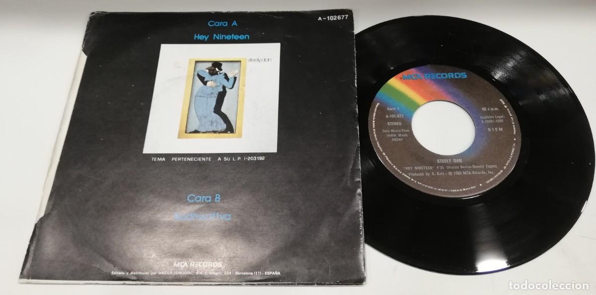 Discos de vinilo: SCO48-Steely Dan - Hey Nineteen 7&rdquo; - Foto 2
