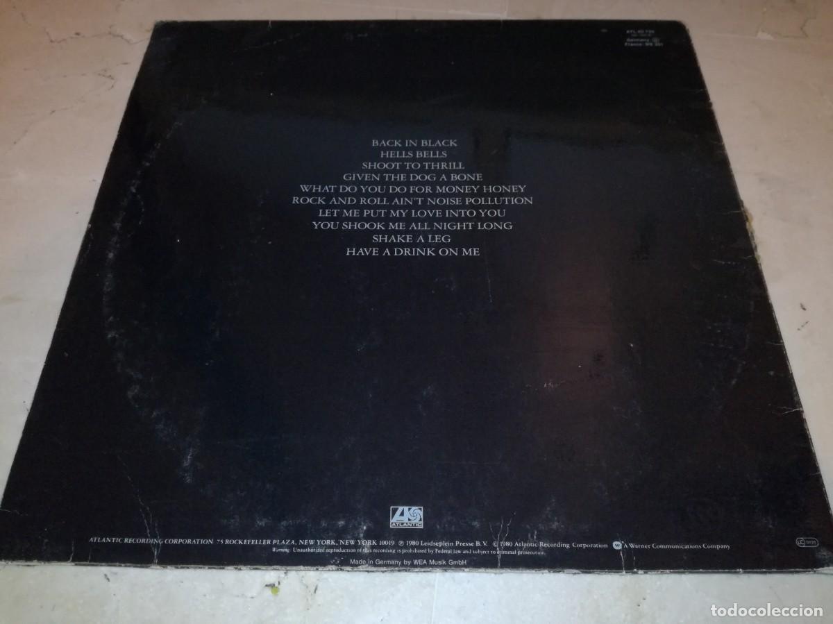 Discos de vinilo: AC/DC-BACK IN BLACK-ATLANTIC - Foto 3