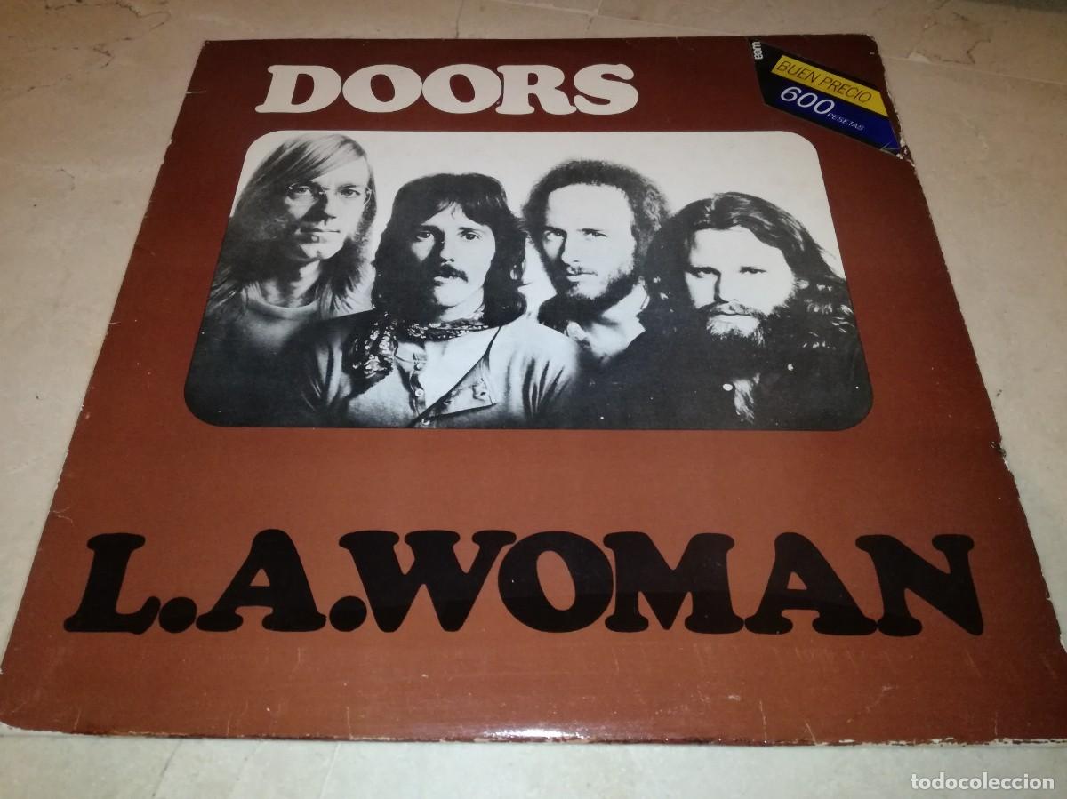 Discos de vinilo: THE DOORS-L.A. WOMAN-EDICI&Oacute;N ESPA&Ntilde;OLA-VINILO EN BUEN ESTADO