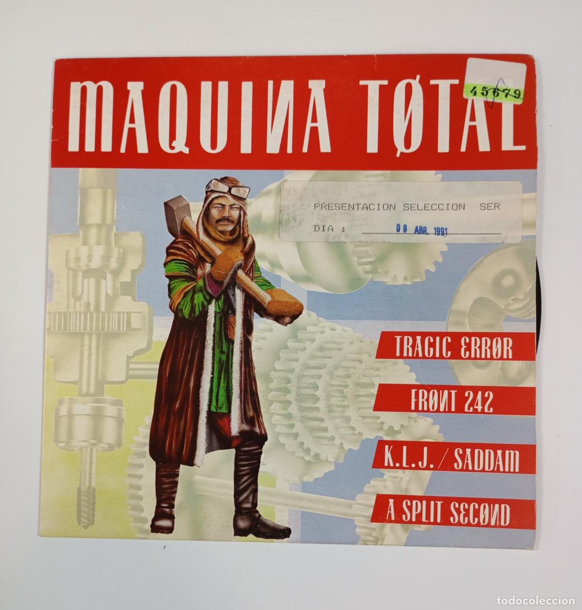 Discos de vinilo: M&Aacute;QUINA TOTAL. TRAGIC ERROR. EP. TDKDS17B - Foto 1