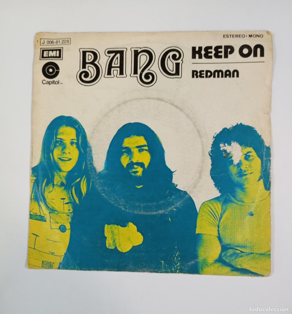 Discos de vinilo: Bang. Keep on. Redman. SINGLE. TDKDS17C - Foto 1
