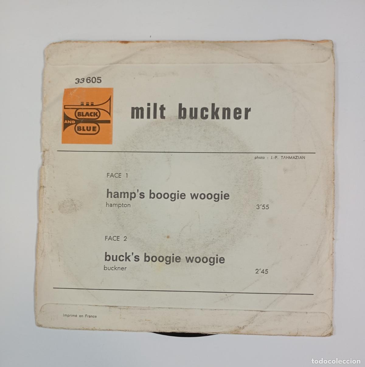 Discos de vinilo: HAMPS BOOGIE. WOOGIE. HAMPTON. SINGLE. TDKDS17C - Foto 2
